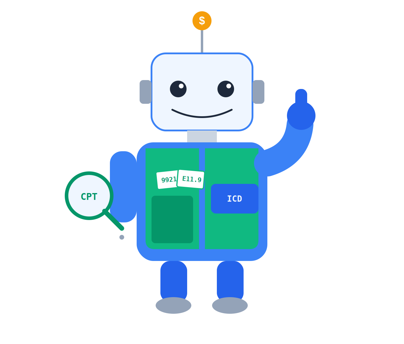 Codector AI tutor mascot